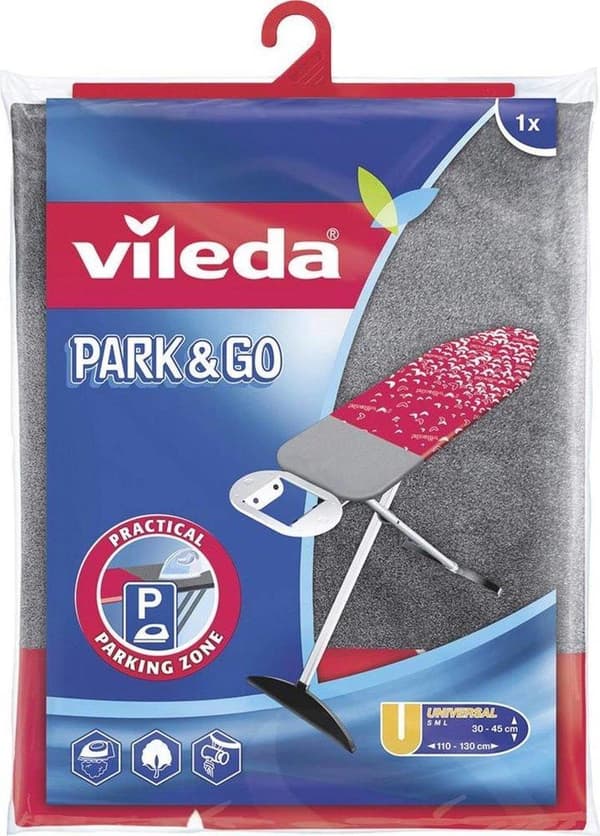 Vileda Park & Go Strygebrætbetræk - Universal - Blå