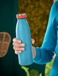 Miniatyrbillede 3 af 7: Leitz Hyggelig dobbeltvægsisoleret vandflaske, 500 ml - BPA-fri - Tåler opvaskemaskine - Ideel til hjemmekontor/arbejde i hjemmet - Serene Blue