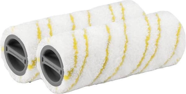 Kärcher 2 mikrokuitutelan setti KELTAINEN Floor Cleaner FC 3:lle ja FC 5:lle