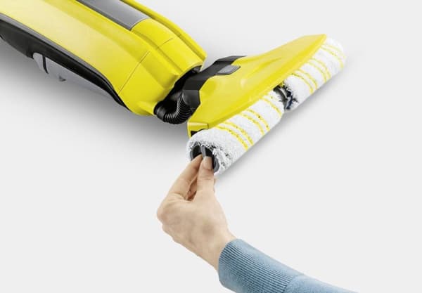 Kärcher 2 mikrokuitutelan setti KELTAINEN Floor Cleaner FC 3:lle ja FC 5:lle