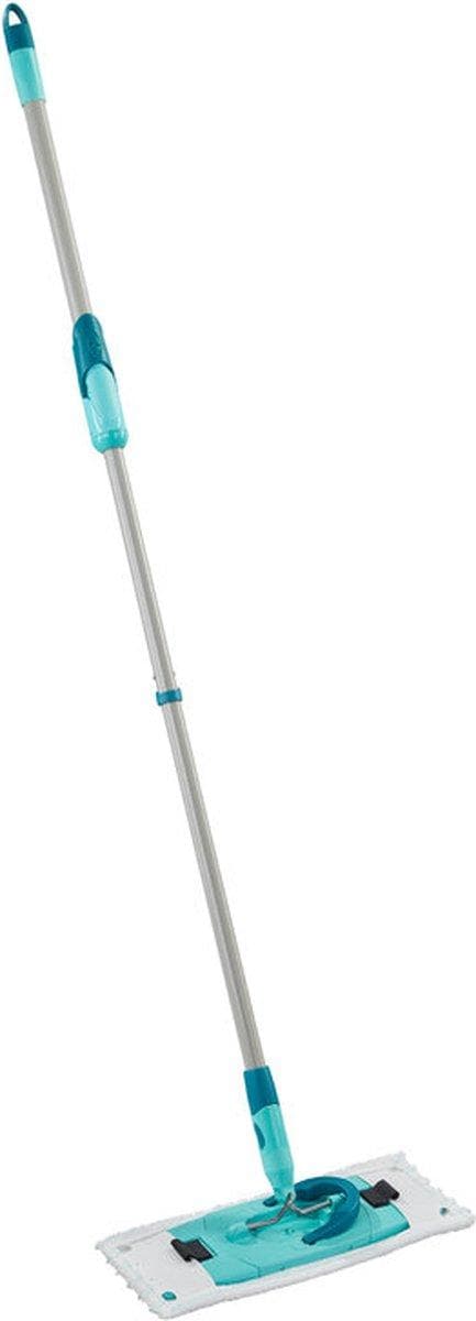 Leifheit Clean Twist M golvtorkare Ergo - Ersättningsduk med kardborreband - Micro Duo – 33 cm