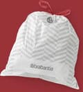 Pikkukuva 2 / 7: Brabantia PerfectFit Roskapussit - 20/25 l - Koodi J - 40 kpl