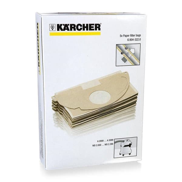 Kärcher 6904-322 - Støvsugerpose - 5 stk