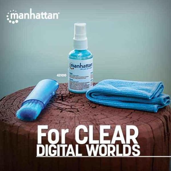 Manhattan LCD mini rengøringssæt (421010)