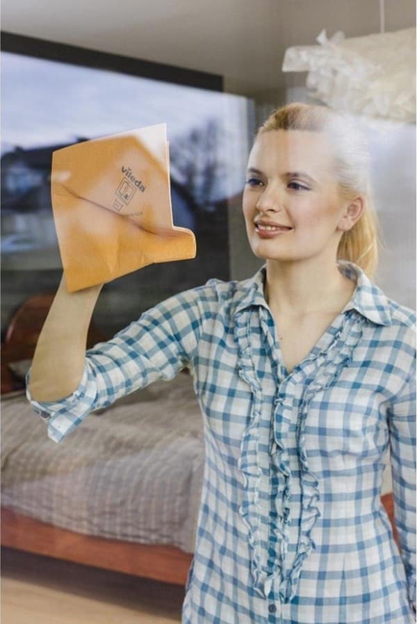 Vileda mikrofiberduk - En fantastisk produkt som rengör fönster och speglar utan att lämna spår