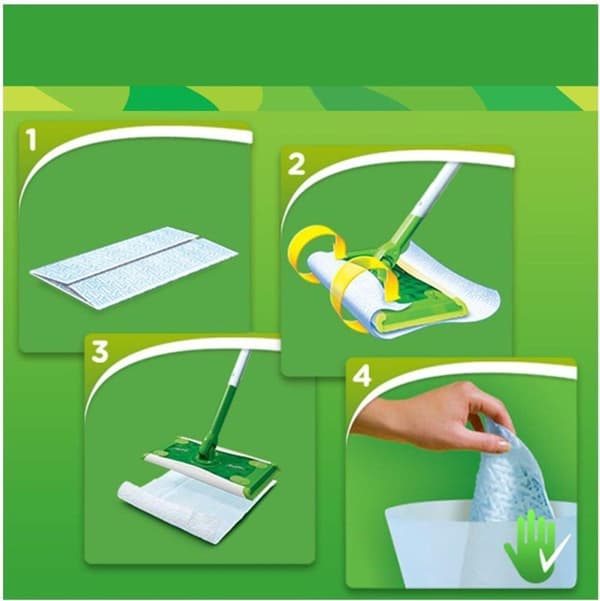Swiffer Sweeper - 36 refills - Torkar för golv