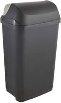 Miniatyrbillede 3 af 8: Roll Top Rasmus Skraldespand 39x30x68 - 50l Antracit Keeper 10455