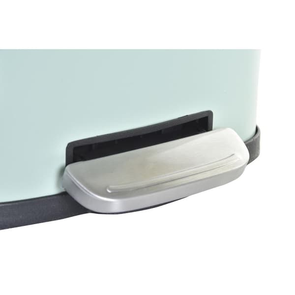 Søppelkasse DKD Home Decor Mint Matt 21 x 15 x 29,5 cm Metall 5 L Grunnleggende