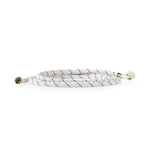 Nedis Nylon Indløbsslange | 1/2'' | 3/4'' | 10 Bar | 90 °C | 4.00 m | Ansøgning: Tallerken / Vaskemaskine | Nylon | Hvid / Rød