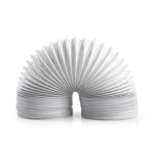 Nedis Aftræksslange PVC | 100 mm | 1.50 m | Egnet: Air Ventilation / Tumble Dryers | Hvid