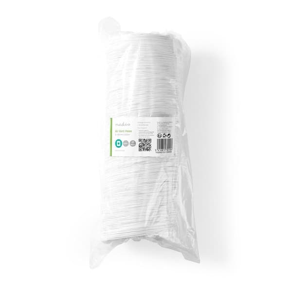 Nedis Ilmanpoistoputki PVC | 100 mm | 6.00 m | Sopii laitteeseen: Air Ventilation / Tumble Dryers | Valkoinen