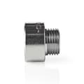 Miniatyrbillede 4 af 9: Nedis Slangeadapter | 3/4'' | 1/2'' | Metal | Sølv