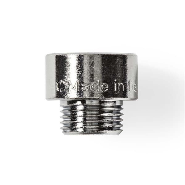 Nedis Slangeadapter | 3/4'' | 1/2'' | Metal | Sølv