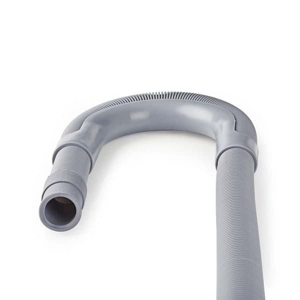 Nedis Outlet Hose | 21 mm | 19 mm | 1.5 Bar | 90 °C | 3.00 m | Bruksområde: Dish / Washing Machine | Grå