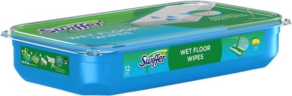 Swiffer Wet Refiller 12-pakning, sitron