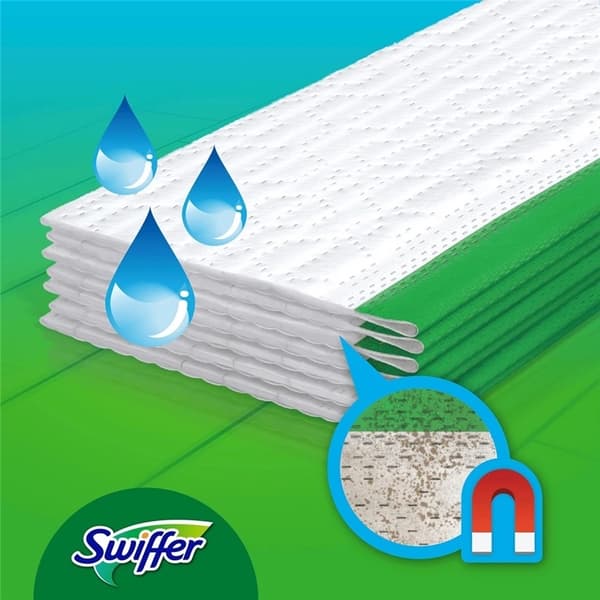 Swiffer Wet Refiller 12-pakning, sitron