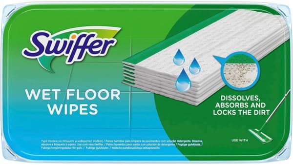 Swiffer Wet Refiller 12-pakning, sitron