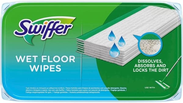 Swiffer Wet Refiller 12-pakning, sitron