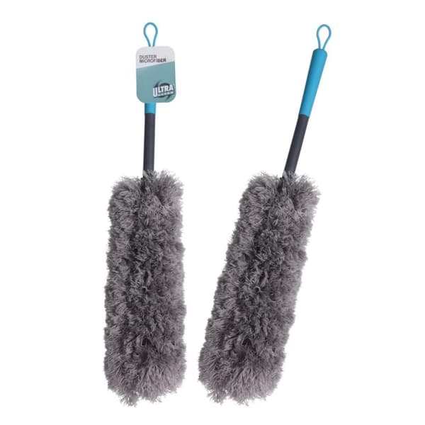Ultra Clean Microfiber Feather Duster Grey
