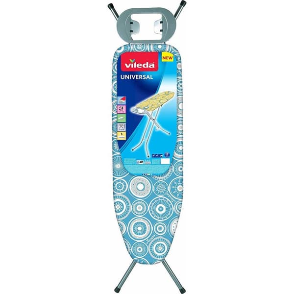 Strygebræt Vileda Universal Blå Stål - 110 x 30 cm: Holdbart og praktisk strygebræt til effektiv strygning.