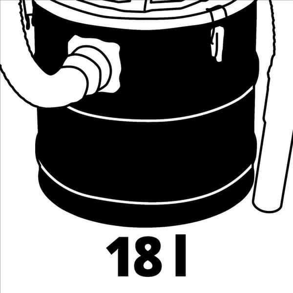 Einhell TC-AV 1718 D 2351661 tuhkaimuri 18 l (2351661)