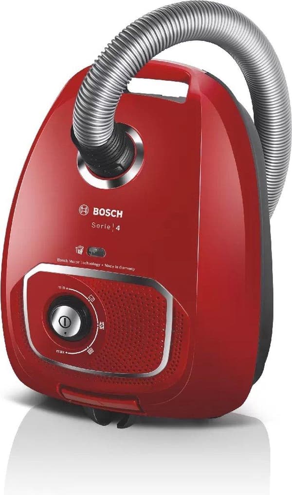 Bosch Series 4 BGD38RD1H Dammsugare 4 L Trumma Vakuumtorr 600 W dammpåse (BGD38RD1H)