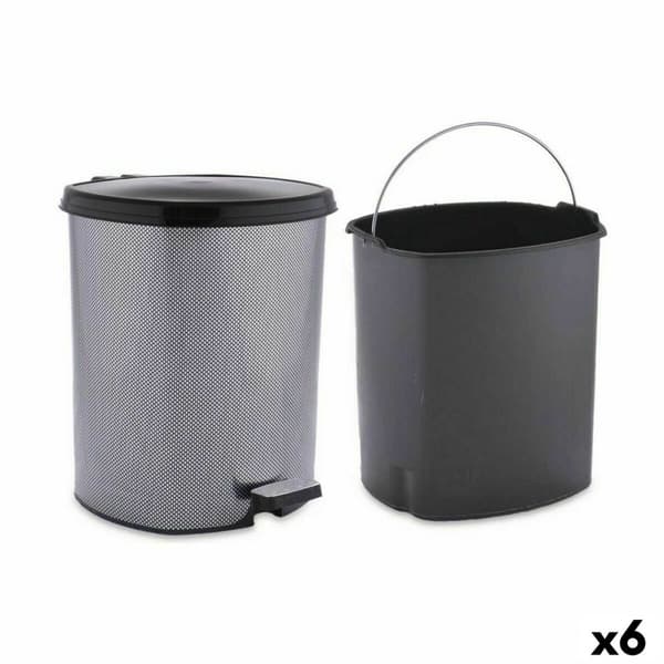 Pedal Berilo D004-2 Mørke Grå Plast 6 L (6 enheter)