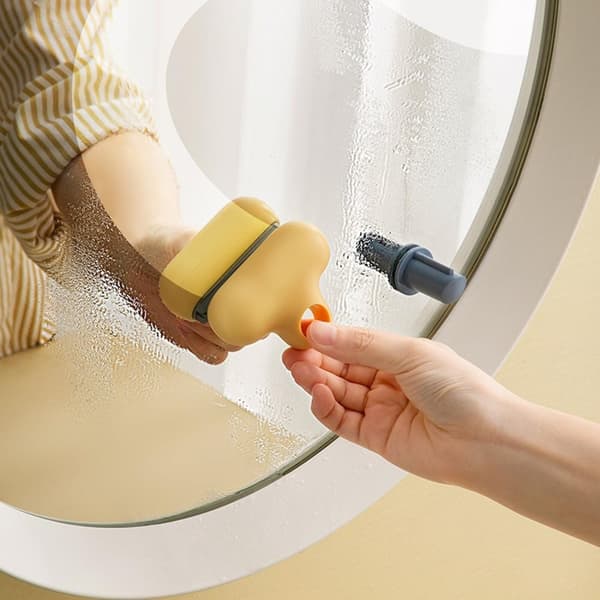Glasskrapa för Badrum - Mini - Blå