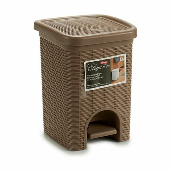 Poljinsanko Stefanplast Elegance Musta Beige Muovinen 6 L (6 osaa)