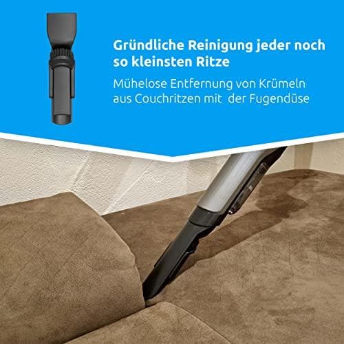 TechniSat TechniMax AS Mini ledningsfri støvsuger køretid op til 30 min. EPA 11 560g anth (0000/7042)