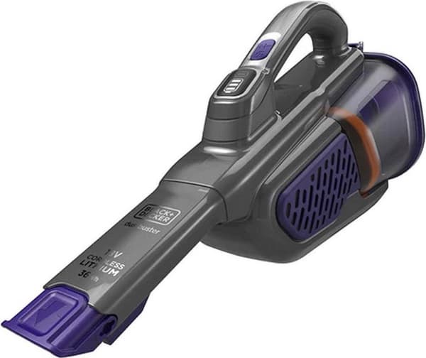 Black & Decker BHHV520BFP - Tørt - Cyklonisk - Glat gulv - Tæppe - Hårdt gulv - Trappetrin - Polstring - Taskeløs - Sort - Lilla - 0,7 L (BHHV520BFP) Sort, Violet