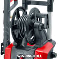 Miniatyrbillede 2 af 7: Einhell TC-HP 140. Formfaktor: Opretstående, Strømkilde: Elektrisk, Slangelængde: 5 m. Maksimal flowhastighed: 420 l/t, Driftstryk (max): 140 bar, Mak