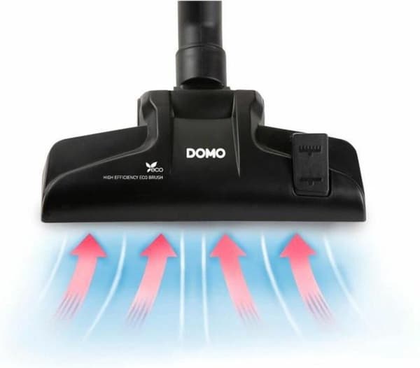DOMO DO1033S pölypussilla varustettu pölynimuri - Suurin syöttöteho: 450 W. Tyyppi: Rumpuimuri, Puhdistustyyppi: Kuiva, Pölysäiliön tyyppi: Pölypussi,