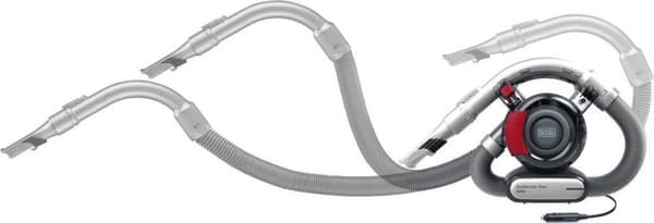 Black & Decker DustBuster Flexi Auto PD1200AV - Støvsuger - Opretstående støvsuger - Poseløs - Rød/Grå