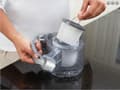 Miniatyrbillede 8 af 8: Black & Decker DustBuster Flexi PD1820LF - støvsuger - håndstøvsuger - poseløs - sort/krom - 25 W (PD1820LF)