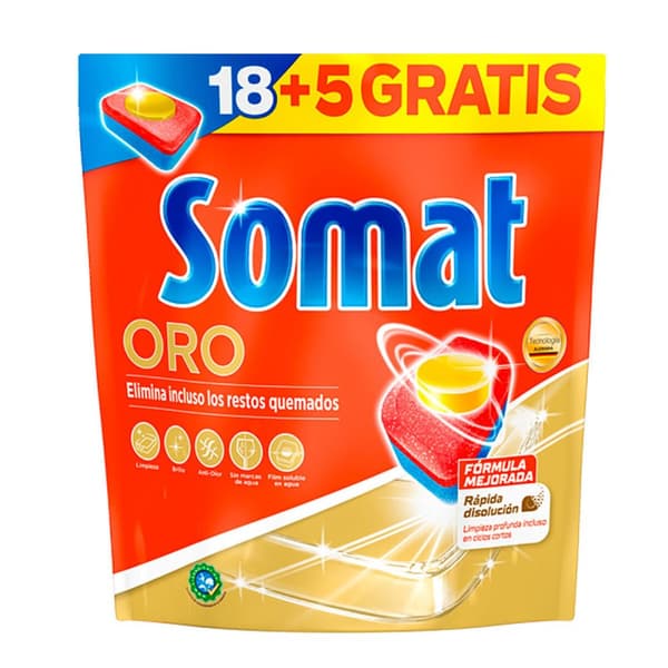 Astianpesukonetabletit Somat Oro