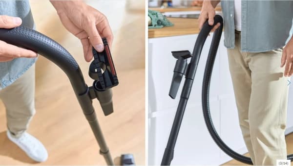Bosch Series 4 BGD38BU2 dammsugare 4 l trumdammsugare torr 600 W dammpåse (BGD38BU2)