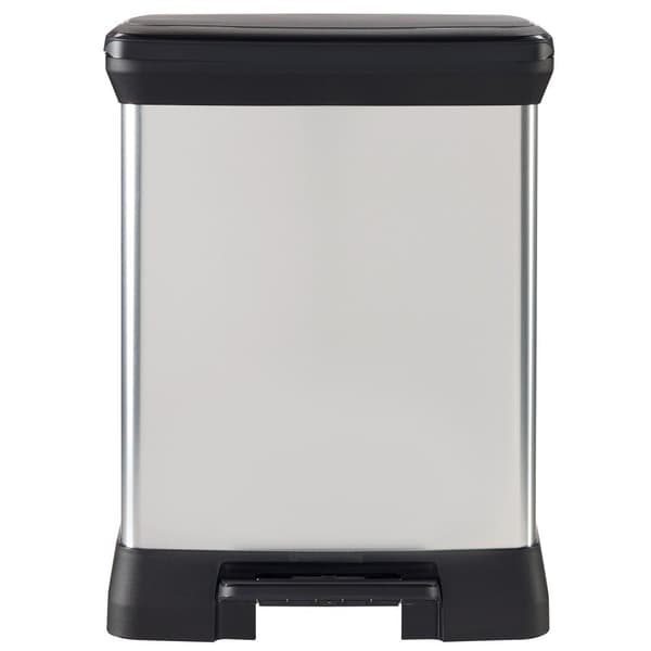 Curver Deco Bins Deco 28 L Rectangular Plastic Black, Grey