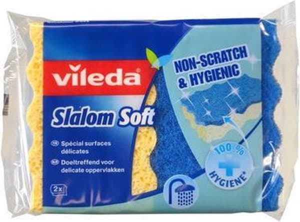 Vileda Skurlappar Slalom Mjuk 2 st