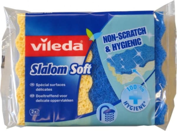 Vileda Skurlappar Slalom Mjuk 2 st