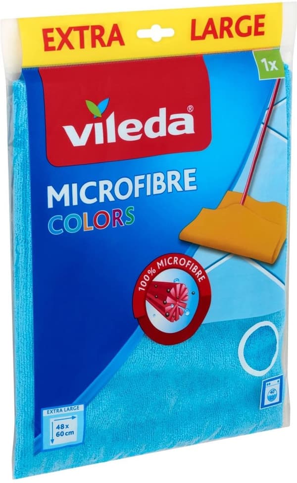 Vileda mikrofibermopp färger