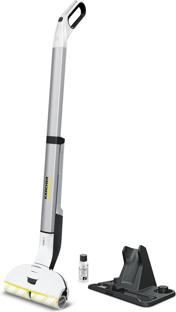 Kärcher batterigulvmoppe, arbejdsbredde: 30 cm, Li-ion batterisystem, 7,4 volt, universalrulle (1.056-310.0