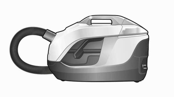 Kärcher DS 6 - Dammsugare med vattenfilter - Filter 99,95% - HEPA - 650 W - Aktionsradie 10,2 m