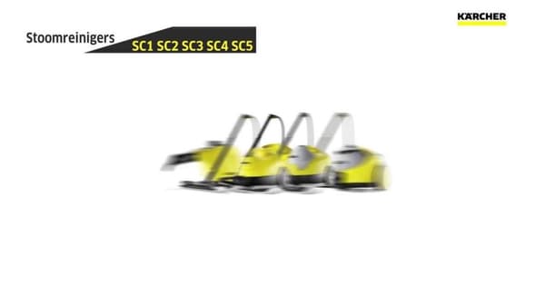 Kärcher SC 5 EasyFix IRON PLUG cylinder ångtvätt 1,5 l 2250 W svart - vit (1.512-660.0)