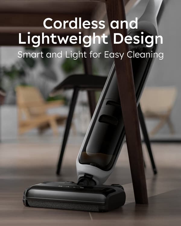 eufy Clean Mach V1 Våd- og tørstøvsuger - EU Sort (T2750G11)