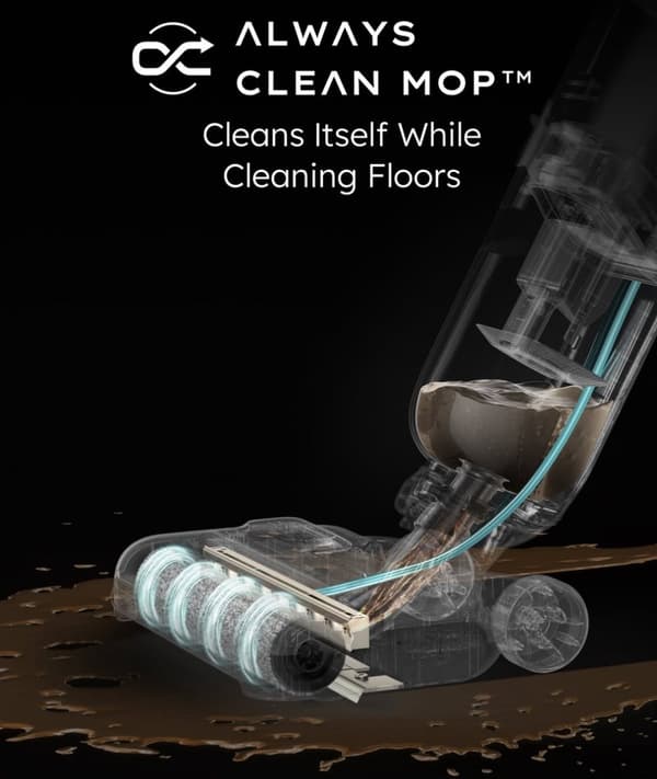 eufy Clean Mach V1 Våd- og tørstøvsuger - EU Sort (T2750G11)