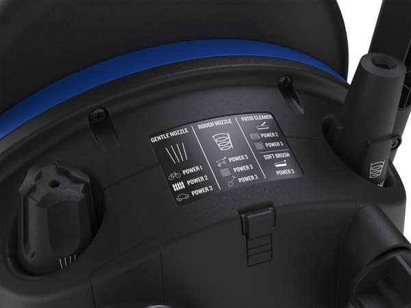 Nilfisk Core 150-10 PowerControl DP EU vertikal elektrisk højtryksrenser 468 l/t 2000 W blå (1
