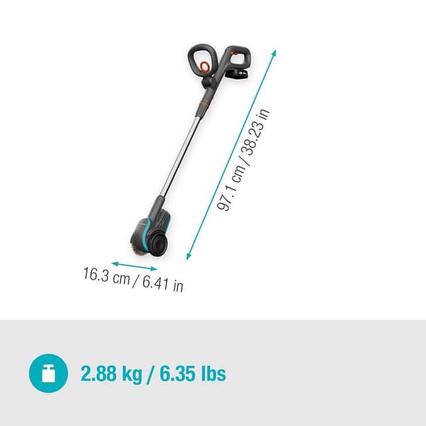 Gardena Easyweed1800/18v P4a Batteridrevet Ukrudtsbørstesæt  One Size / EU Plug