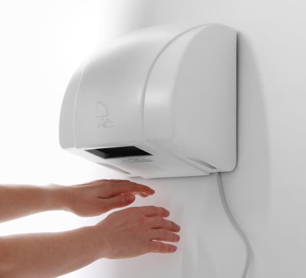 Automatisk elektrisk håndtørrer 1500W - Hendi 221808