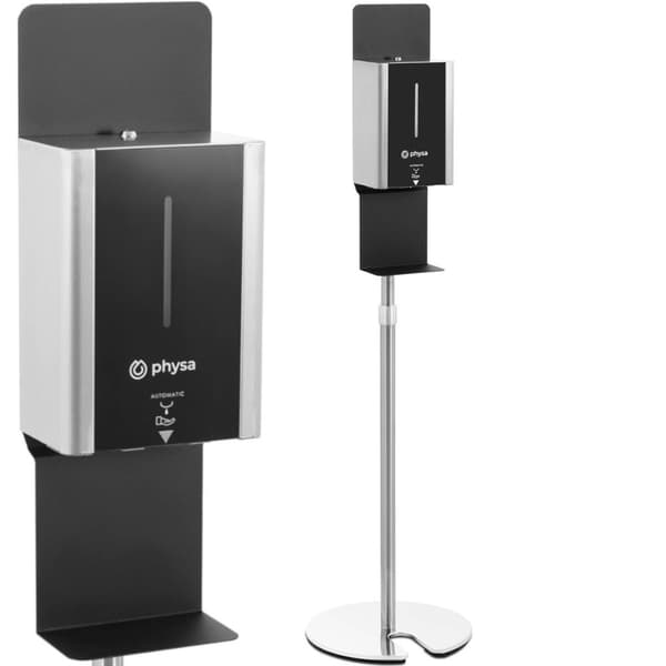 Sæbedispenser, berøringsfri automatisk vaskestation, 100-140 cm, 1 l